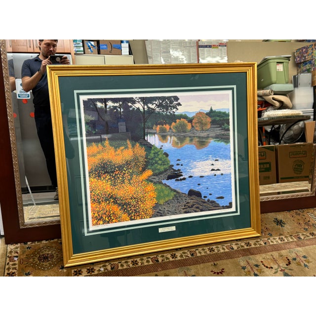Design Plus Gallery presents Tonto Creek II, a Wood Block Print by Gordon Mortensen's. Tonto Creek II is the 1991 follow-...