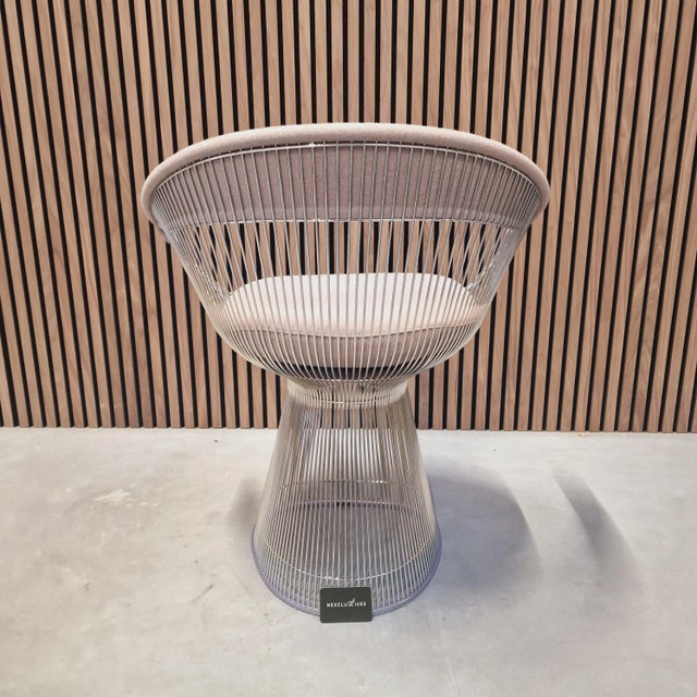 Mid-Century Modern Chair by Warren Platner for Knoll Inc. / Knoll International, 2010s For Sale - Image 3 of 5