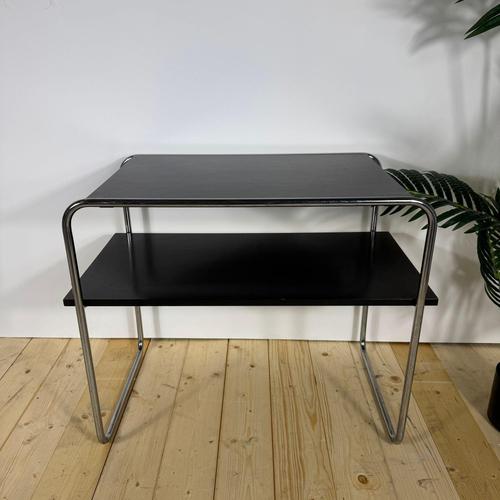 Bauhaus Two-Tier Coffee Table by Marcel Breuer for Thonet For Sale - Image 11 of 12
