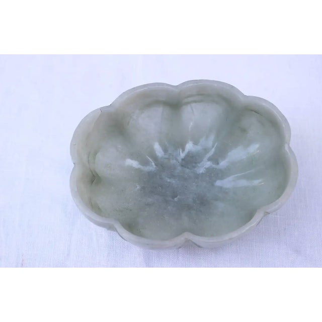 Mid 20th Century Mid 20th Century Chinese Jadeite Hardstone Bowl For Sale - Image 5 of 8