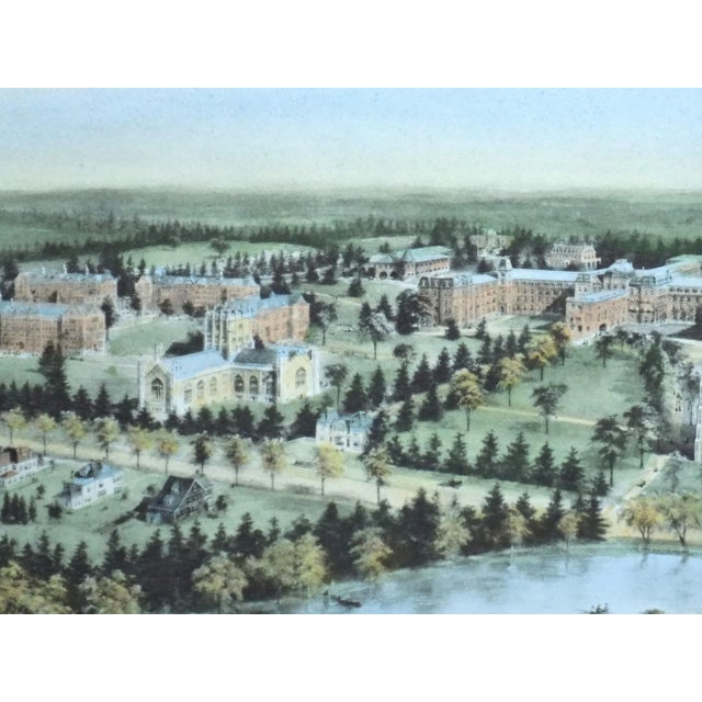 Vassar College Early 20th Century Antique Print For Sale - Image 6 of 7