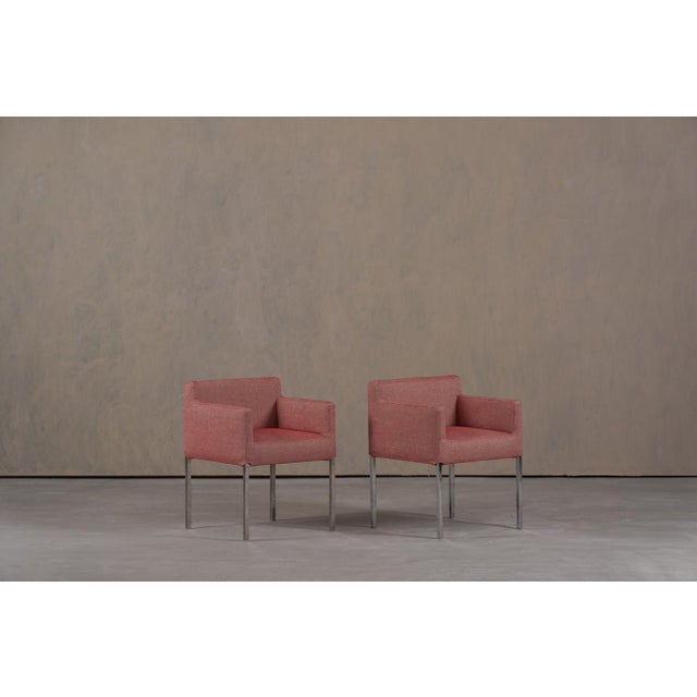 Pink Fabric Chairs from Ligne Roset, France, 2000s, Set of 2, in Flawless conditions. Designed from 2000