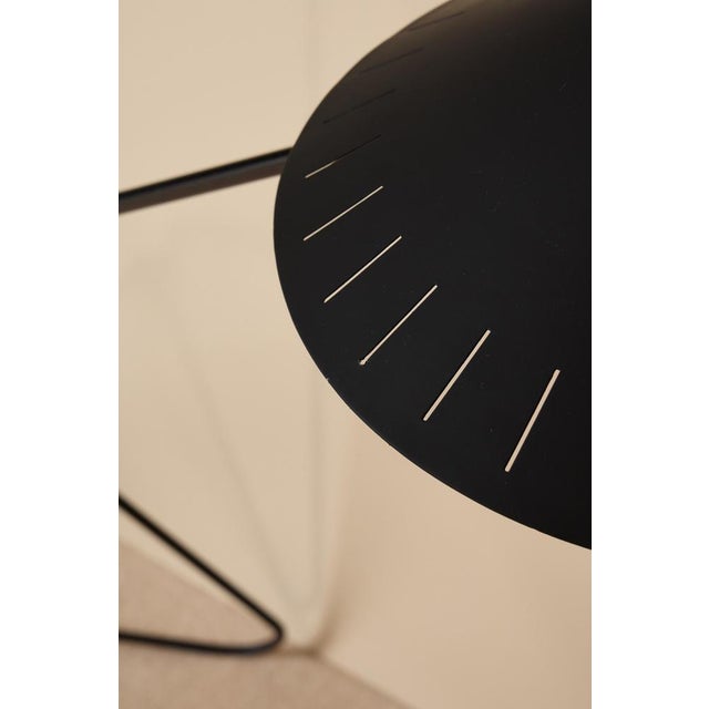 Black Vintage Swedish Floor Lamps, 1950s, Set of 2 For Sale - Image 8 of 10