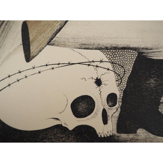 Mikhail Chemiakin, the Guard, 1980, Lithograph For Sale - Image 4 of 5