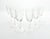 Mid-Century Modern 1950s Vintage Mid-Century Javit “Rain” Whiskey Sour Cocktail Liquor Glasses - Set of 6 For Sale - Image 3 of 6
