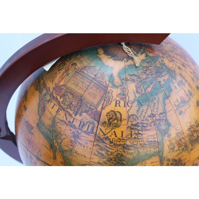 1960's Mid Century World Globe Dry Bar Chairish