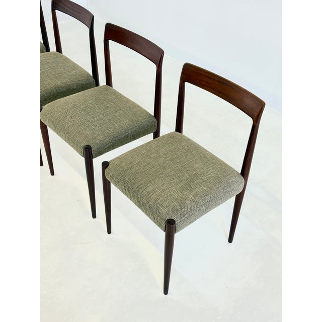 Dining Chairs in Rosewood from Lübke, 1970s, Set of 4 For Sale - Image 11 of 17