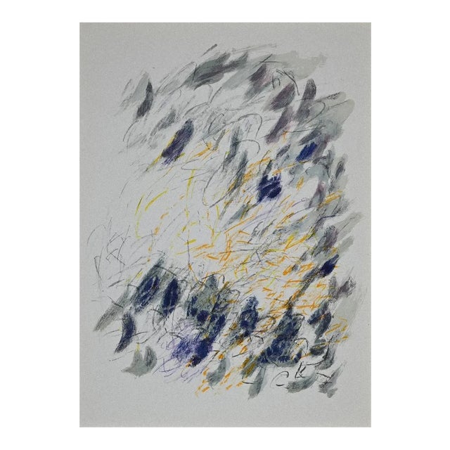 Jean-Paul Riopelle - Composition - Original Lithograph - 1968 For Sale