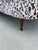 1950s Mid Century Sofa Recovered in Animal Print Fabric For Sale - Image 4 of 11