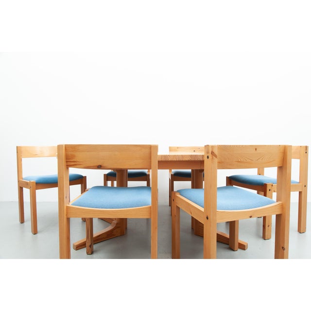 Mid-Century Modern Extendable Pine Dining Table from Silkeborg Møbelfabrik, 1970s For Sale - Image 3 of 18