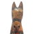Mid-Century Mexican Folk Art Hand-Carved Polychrome Wooden Rocking Horse For Sale - Image 9 of 16