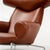 Hans J Wegner Ox Chair and an Ottoman for Erik Jørgensen Denmark For Sale - Image 10 of 14