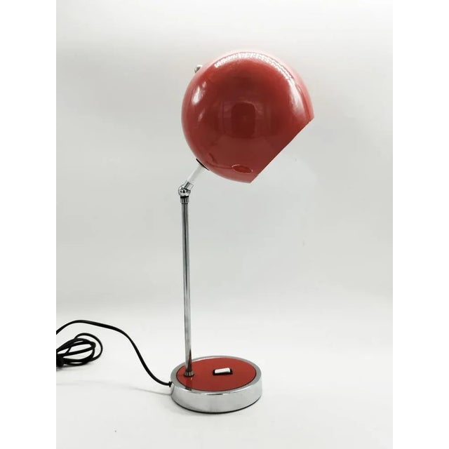 Mid-Century Modern Italian Spage Age Table Lamp, 1960 For Sale - Image 3 of 8