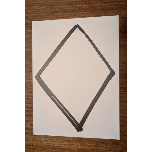 Offered here is an original 1964 lithograph by renowned American artist Ellsworth Kelly, published in the iconic French...