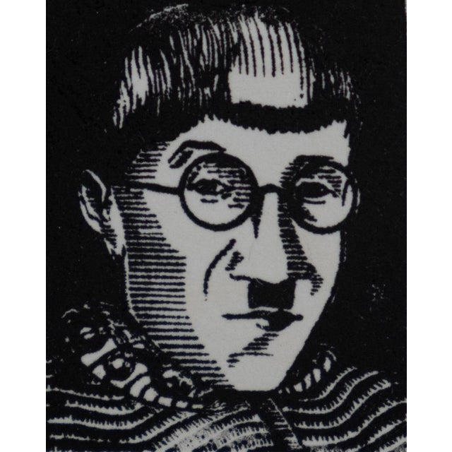 Modern Leonard Tsuguraru Foujita, Autoportrait, Etching For Sale - Image 3 of 8