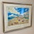 A contemporary impressionistic print entitle " Sea Side " by Pamela Pike Gordinier ( American ) numbered 97 of 450 and...