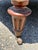 Vintage Silk Plaid Slipper Chair With Caster Wheels For Sale - Image 10 of 11