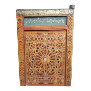 Vintage Traditional Moroccan Gate / Shutter, Right Connector