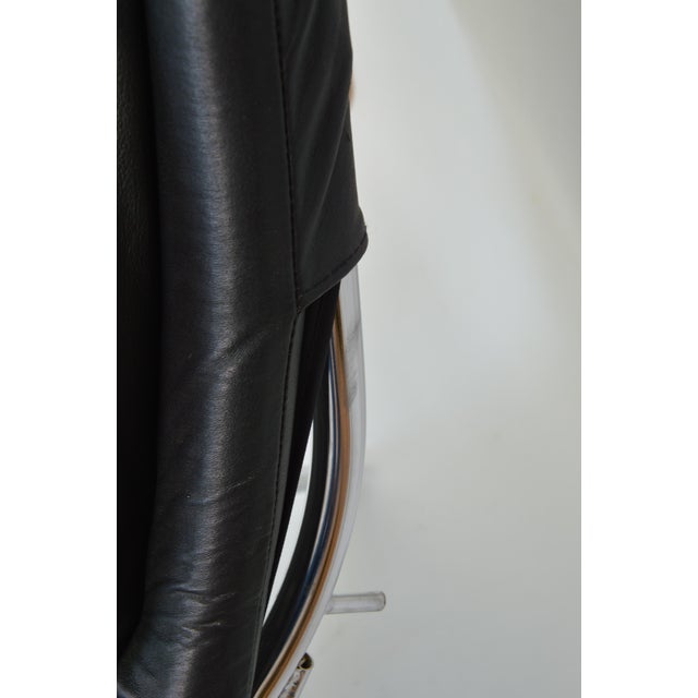 Leather Chaise Lounge, 1980s For Sale - Image 18 of 18