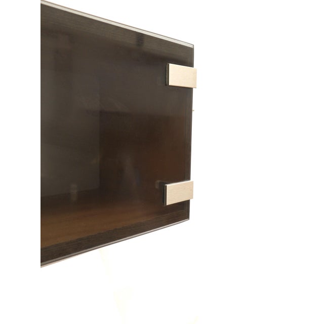 Vintage Wenge Wall-Mounted Sideboard by Banz Bord, 1970s For Sale - Image 13 of 18