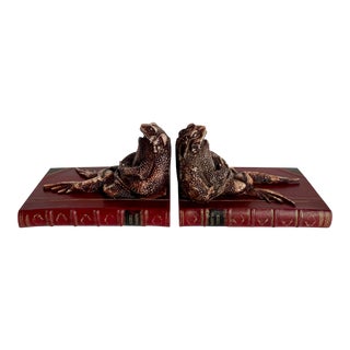 1950s Toad Bookends- a Pair For Sale