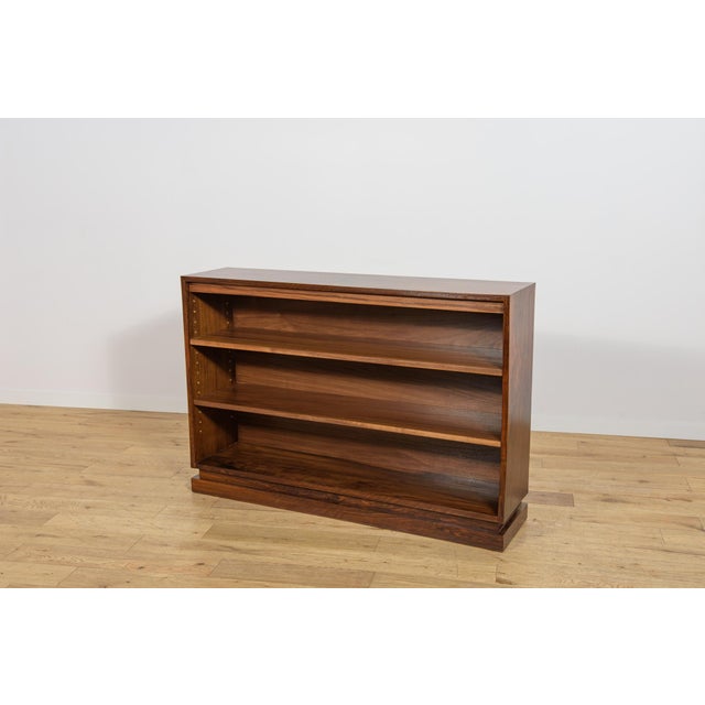 Art Deco Walnut Bookcase, Denmark, 1930s For Sale - Image 11 of 11