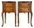 Vintage Ca. 1930s Ornate French Provincial Nightstands, Pair For Sale