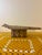 Rustic Vintage Brazilian Xingu Kalapalo Vulture Bench, Hand Carved Indigenous Folk Art For Sale - Image 3 of 6