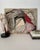 Abstract 1950's John Perkins Oil on Board Abstract Cubist For Sale - Image 3 of 8