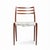 Niels Moller Model 78 Mid Century Rosewood Dining Chair This chair measures: 19 wide x 17.5 deep x 32 inches high, with a...