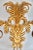 Italian Vintage Golden Gilt Italian Sconces For Sale - Image 3 of 11