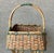 Abundantly-Sized Late 20th-Century Bamboo & Natural Willow Baker’s-Style Basket For Sale - Image 15 of 18