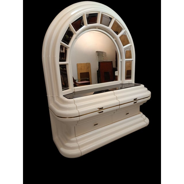Space Age Chest of Drawers with Illuminated Mirror, 1970s For Sale - Image 9 of 10