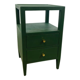 Made Goods Modern Moss Green Jarin Nightstand For Sale