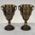 Bronze Pair of 19th Century French Napoleon III Period Bronze & Brass Urns For Sale - Image 8 of 13