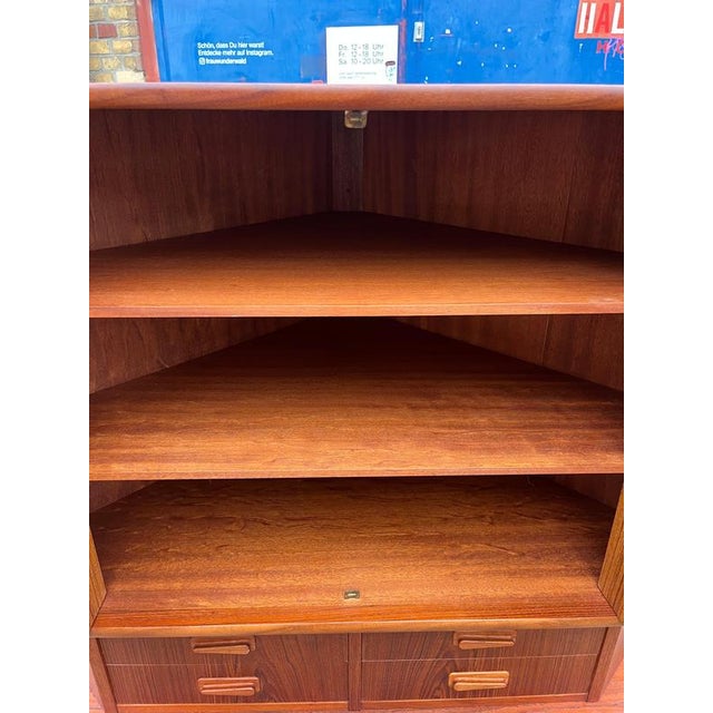 Corner Cabinet in Teak from Aulum Møbelfabrik For Sale - Image 9 of 11