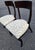 Pair Ethan Allen Hathaway Klismos Dining Side Chairs Zebra Print French Regency 1990s For Sale - Image 12 of 14