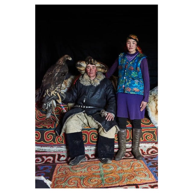 Tuul & Bruno Morandi, Mongolia, Bayan-Ulgii, Eagle Hunter, Photographic Paper For Sale