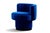 Height 63 cm.Width 60 cm.Depth 60 cm.Seat height 42 cm.