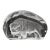 Vtg. Crystal Paperweight W/Frosted Bison/Buffalo Figure - Signed For Sale