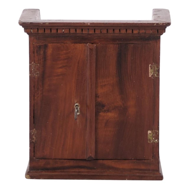 Antique Miniature/Model Furniture in Oak with Hand-Forged Fittings, 1840s For Sale