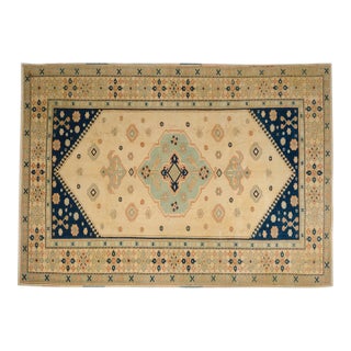 Mid 20th Century Oversize Wool Handknotted Carpet For Sale