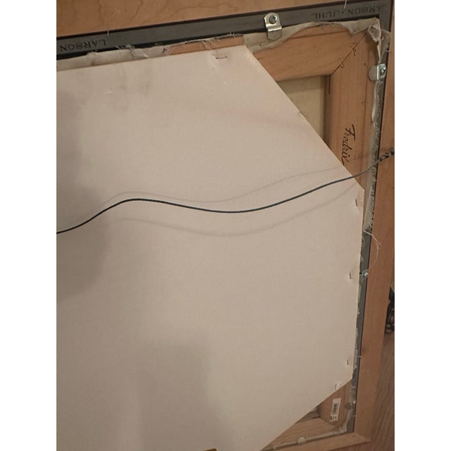 Vintage Haitian Painting, Framed For Sale - Image 4 of 8