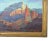 Arizona Canyon and mountains landscape oil painting on artist canvas panel by listed artist Silvio Silvestri (1948-2018.)...