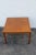 Danish Modern Parquet Top Teak Wood Coffee or Side Table For Sale - Image 10 of 11