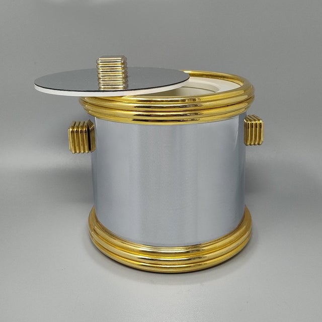 1960s Vintage French Ice Bucket from Lancel, 1960s For Sale - Image 5 of 10