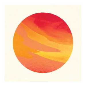 Planetary Series, Small: Red 2, Unframed Artwork