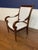 Leighton Hall Furniture Set of Eight Newport Dining Chairs With Base Muslin Fabric - Showroom Samples For Sale - Image 4 of 18