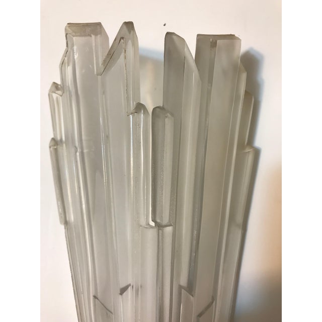 French Art Deco Geometric Scones by Georges Leleu - a Pair For Sale - Image 9 of 12