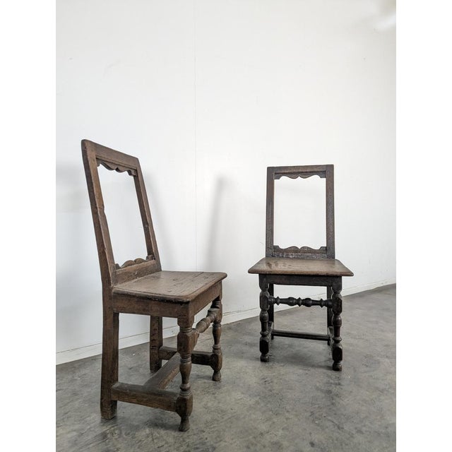 Lorraine Oak Side Chairs, Set of 2, in Very Good conditions.